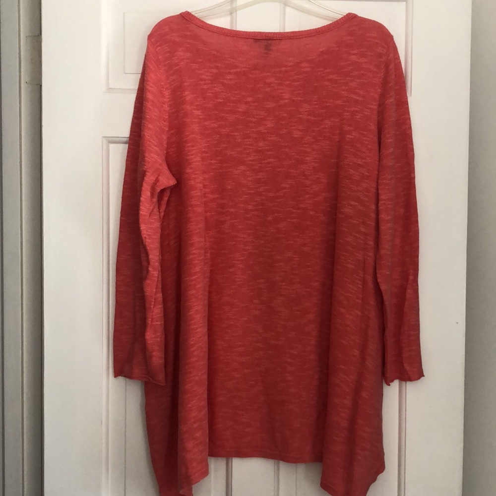 Eileen fisher cotton linen sweater long sleeve - Picture 9 of 9